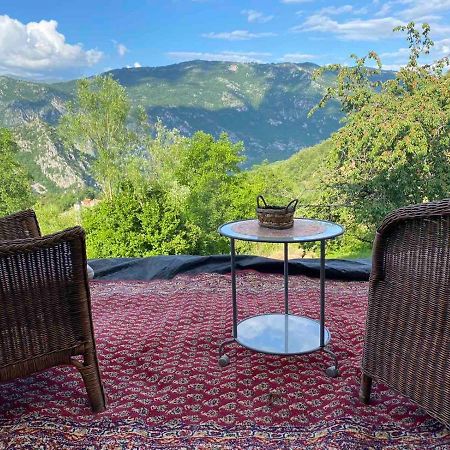 Cottage Modrich Struga Esterno foto