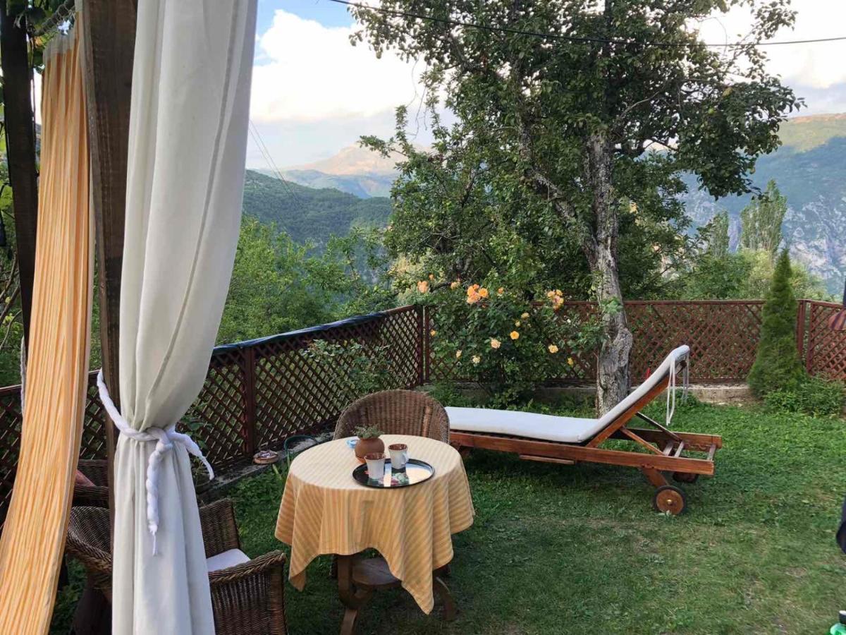 Cottage Modrich Struga Esterno foto