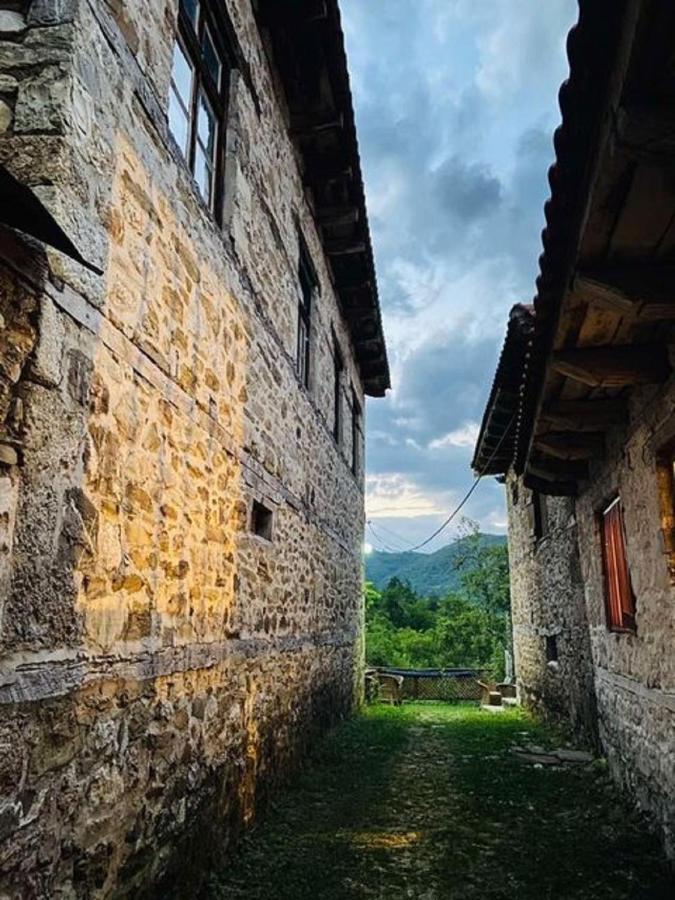 Cottage Modrich Struga Esterno foto