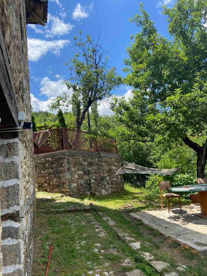 Cottage Modrich Struga Esterno foto